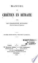 Manuel des chrétiens en retraite