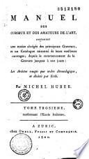 Manuel des curieux et des amateurs de l'art