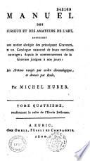 Manuel des curieux et des amateurs de l'art
