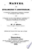 Manuel des étrangers à Amsterdam