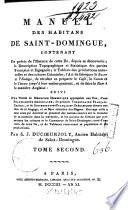 Manuel des habitans de Saint-Domingue