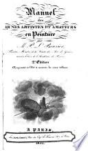 Manuel des jeunes artistes et amateurs en peinture