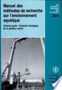 Manuel des methodes de recherche sur l'environnement aquatique