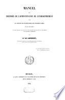 Manuel des préposés de l'administration de l'enregistrement pour le service des répertoires des propriétaires et des créanciers