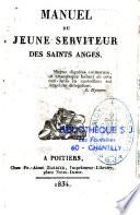 Manuel du jeune serviteur des saints anges