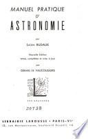 Manuel pratique d'astronomie