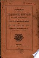 Manuscrits et Autographes