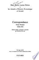 Marc Bloch, Lucien Febvre et les Annales d'histoire économique et sociale