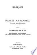 Marcel Jouhandeau, son oeuvre et ses personnages