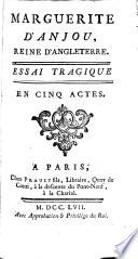 Marguerite d'Anjou, reine d'Angleterre