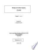 Mariages de la Haute-Gaspésie, 1786-2003