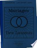 Mariages des Lauzon