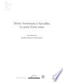Marie-Antoinette à Versailles