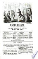Marie-Jeanne, Drame En 5 Actes Et 6 Tableux