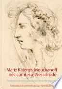 Marie Kalergis-Mouchanoff, née Nesselrode