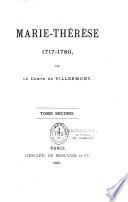 Marie-Thérèse, 1717-1780