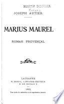 Marius Maurel