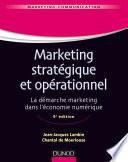 Marketing stratégique et opérationnel - 9e éd.