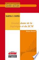 Martha C. Cooper - Grande dame de la logistique et du SCM
