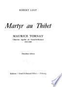 Martyr au Thibet, Maurice Tornay