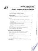 Material History Review