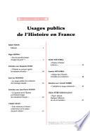 Matériaux pour l'histoire de notre temps
