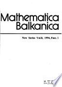 Mathematica Balkanica