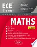 Mathématiques ECE 1re année - 3e édition actualisée
