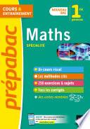 Maths 1re générale (spécialité) - Prépabac