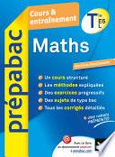 Maths Tle ES, L - Prépabac Cours & entraînement