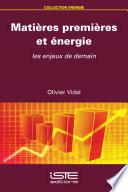 Matières premières et énergie