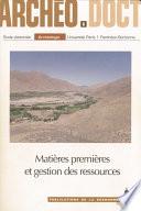 Matières premières et gestion des ressources
