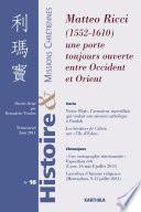 Matteo Ricci (1552-1610), une porte toujours ouverte entre Occident et Orient