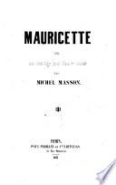 Mauricette ou un mariage pour l'autre monde