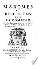 Maximes et réflexions sur la comédie