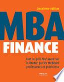 MBA Finance