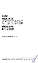 Mecanique de la Neige