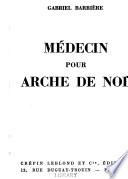 Médecin pour arche de Noé