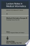 Medical Informatics Europe 81
