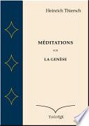 Méditations sur la Genèse