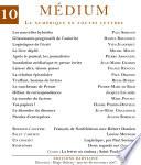 Médium n°10, janvier-mars 2007