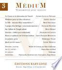 Médium n°3, avril-juin 2005
