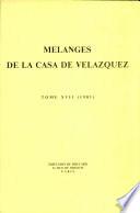 Mélanges de la Casa de Velázquez 17