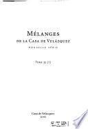 Mélanges de la Casa de Velázquez