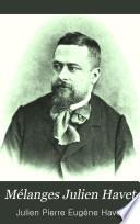 Mélanges Julien Havet