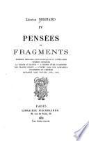 Mélanges littéraires et biographiques ; Essais de critique d'art ; Essais de critique musicale ; Pensées et fragments ; Essais littéraires