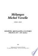 Mélanges Michel Vovelle