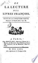 Melanges tires d'une grande Bibliotheque[Contant d'Orville]