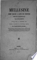 Mellusine, poème [based on the romance by Jean d'Arras] publ. par F. Michel