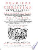 Mém. concernant Christine, reine de Suède